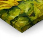 Πινακας σε καμβά SUNNY SUNFLOWERS OIL PAINTING