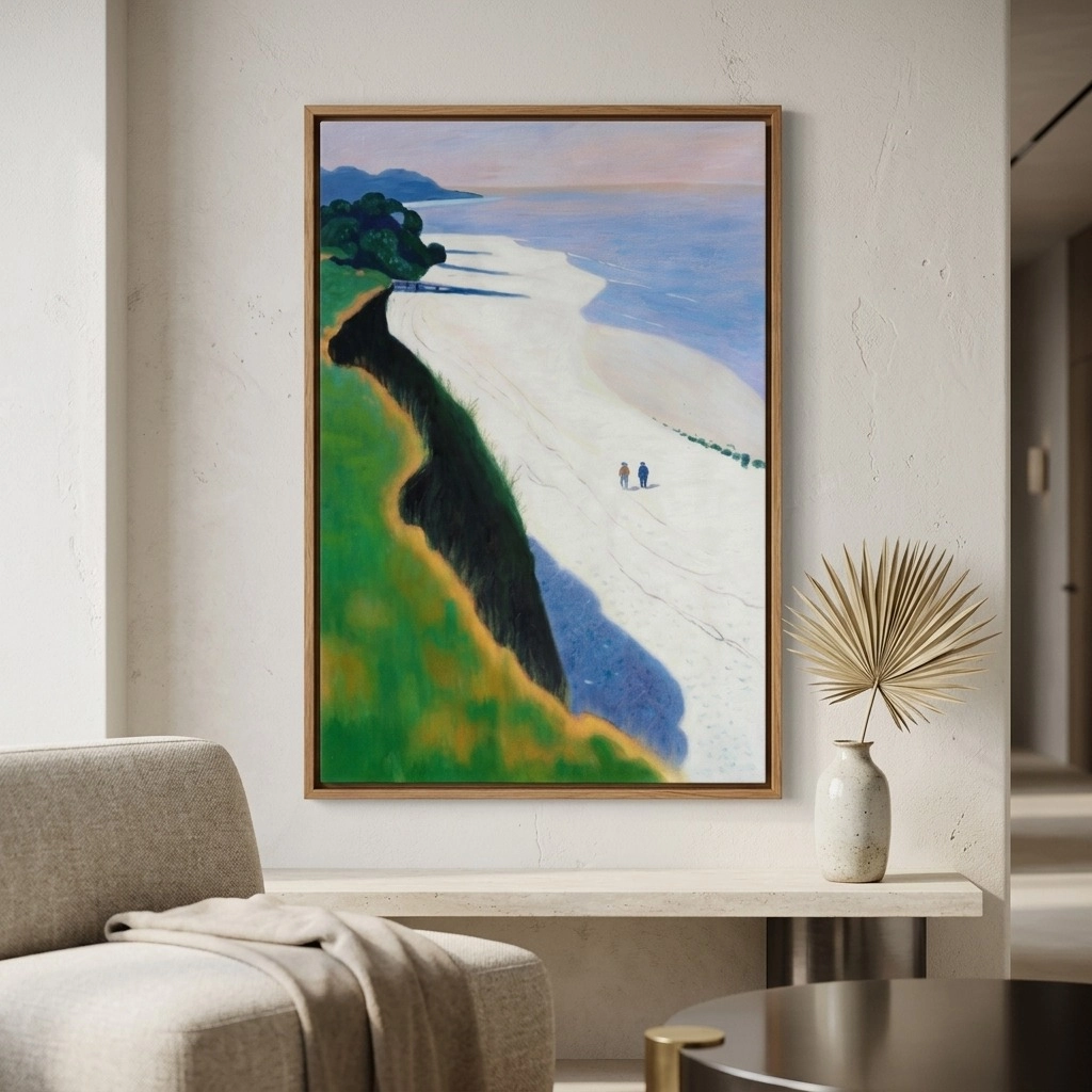Πινακας σε καμβά FELIX VALLOTTON - WHITE BEACH
