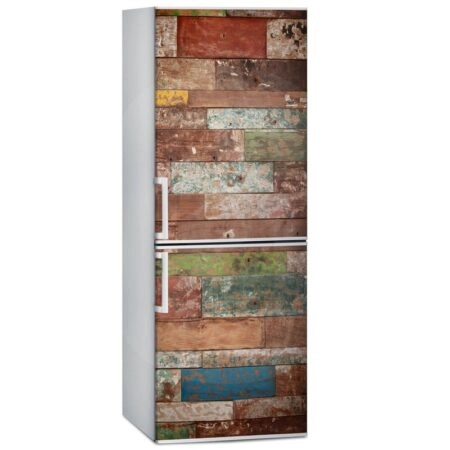 Αυτοκόλλητο ψυγείου GRUNGE WOOD TEXTURE - Αλλα