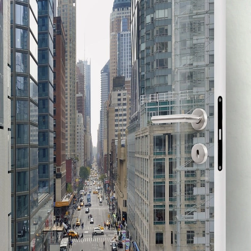 Αυτοκολλητο Πορτας 8th AVENUE IN MANHATTAN