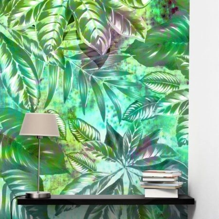 Αυτοκόλλητη Ταπετσαρία τοίχου ASSORTED LEAVES - Tropical Sticky 1