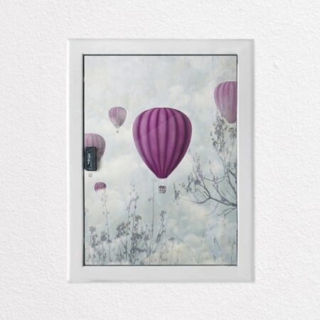 Αυτοκόλλητο ηλεκτρολογικού πίνακα BALLOONS IN THE CLOUDS - Αυτοκολλητα για ηλεκτρολογικούς πίνακες