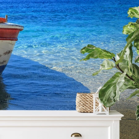 Αυτοκόλλητη Ταπετσαρία τοίχου BOAT - Τοπία Sticky 1