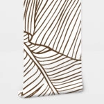 Αυτοκόλλητη Ταπετσαρία τοίχου BROWN PALM PATTERN
