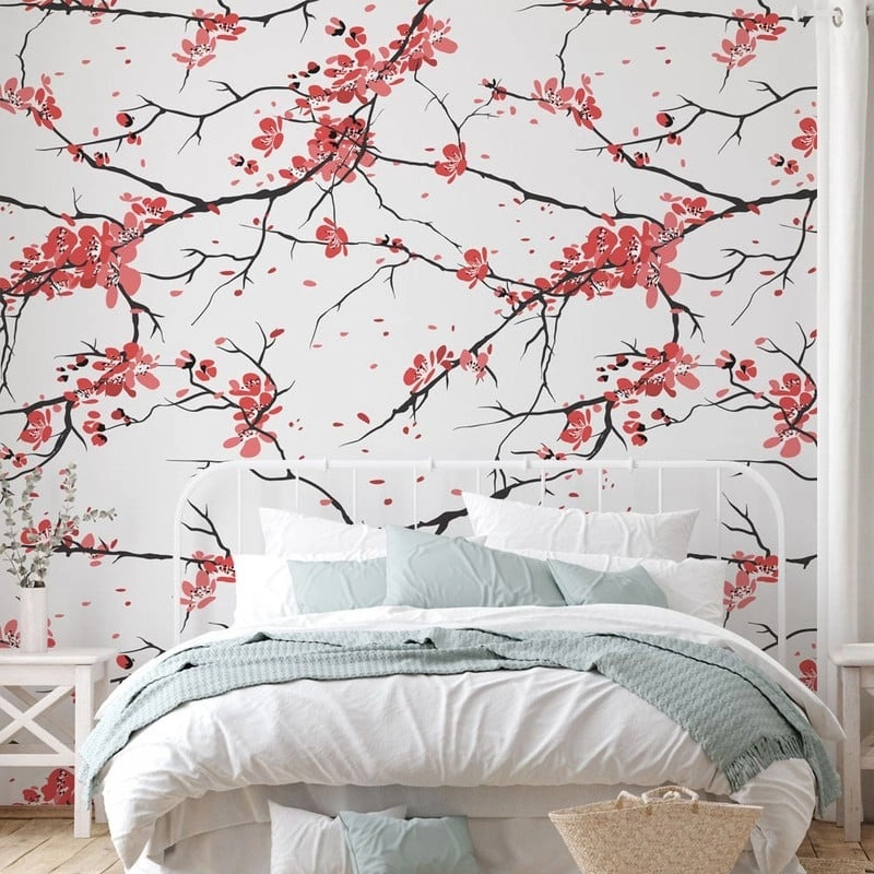 Αυτοκόλλητη Ταπετσαρία τοίχου CHERRY TREE BLOSSOM 2