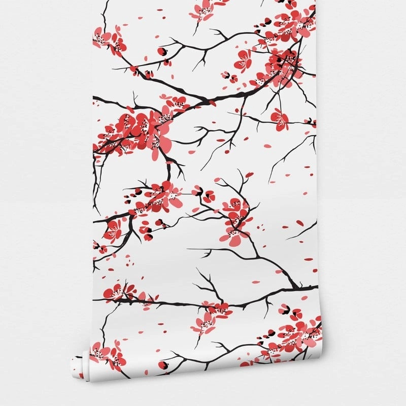 Αυτοκόλλητη Ταπετσαρία τοίχου CHERRY TREE BLOSSOM 2