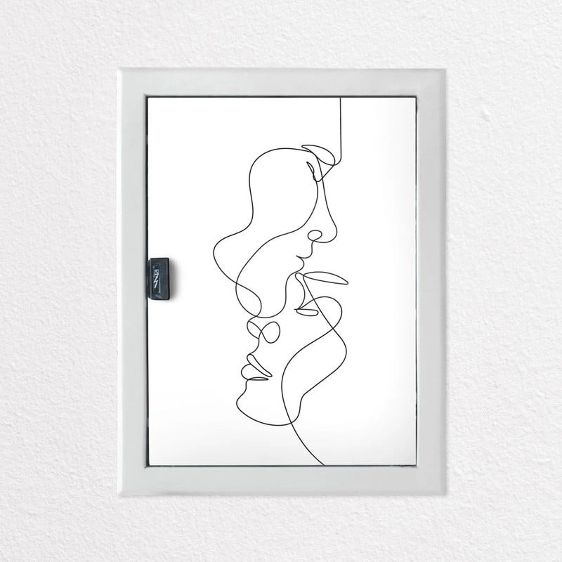 Aυτοκόλλητο ηλεκτρολογικού πίνακα COUPLE LINE DRAWING
