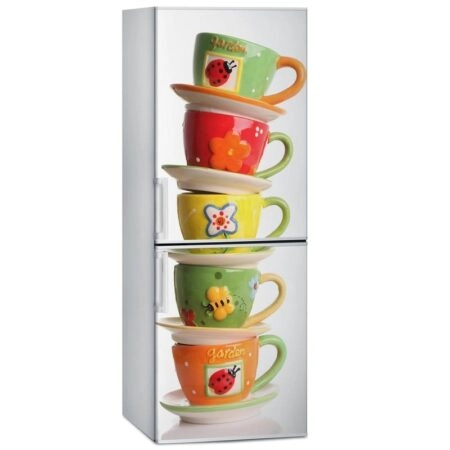 Αυτοκόλλητο ψυγείου CUPS - Food and Drink
