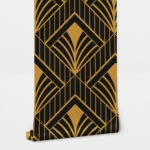 Αυτοκόλλητη Ταπετσαρία τοίχου DIAMOND ART DECO