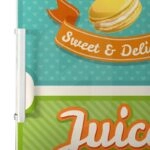 Αυτοκόλλητο ψυγείου MACARONS-JUICE