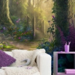 Αυτοκόλλητη Ταπετσαρία τοίχου ENCHANTED FOREST