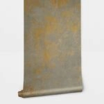 Αυτοκόλλητη Ταπετσαρία τοίχου GOLD ON CONCRETE