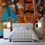 Αυτοκόλλητη Ταπετσαρία τοίχου GRAFFITI