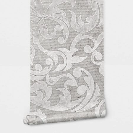 Αυτοκόλλητη Ταπετσαρία τοίχου GRUNGE ORNAMENTS - Floral - Λουλουδια Sticky 2