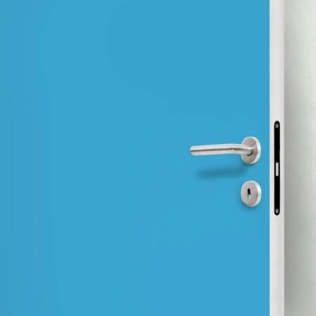 Αυτοκολλητο Πορτας Γαλάζιο - Μονόχρωμα Sticky 1