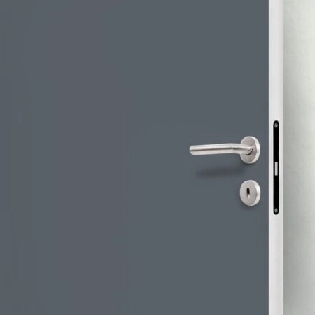 Αυτοκολλητο Πορτας Γκρι σκούρο - Μονόχρωμα Sticky 1