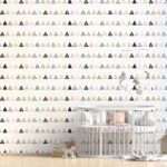Αυτοκόλλητη Ταπετσαρία τοίχου HAND DRAWN TRIANGLES