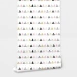 Αυτοκόλλητη Ταπετσαρία τοίχου HAND DRAWN TRIANGLES