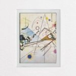 Aυτοκόλλητο ηλεκτρολογικού πίνακα KANDINSKY - COMPOSITION No8