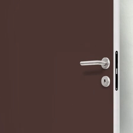 Αυτοκολλητο Πορτας Καφέ - Μονόχρωμα Sticky 1