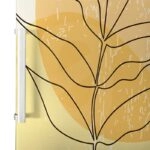 Αυτοκόλλητο ψυγείου LEAVES AND SHAPES