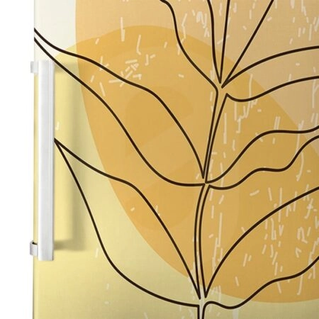 Αυτοκόλλητο ψυγείου LEAVES AND SHAPES - Floral Sticky 1
