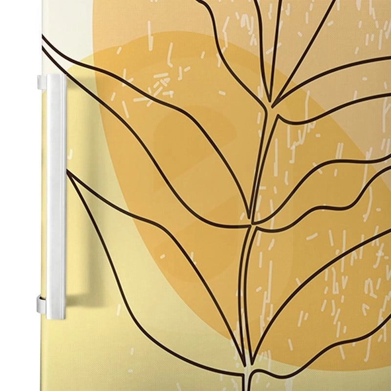 Αυτοκόλλητο ψυγείου LEAVES AND SHAPES
