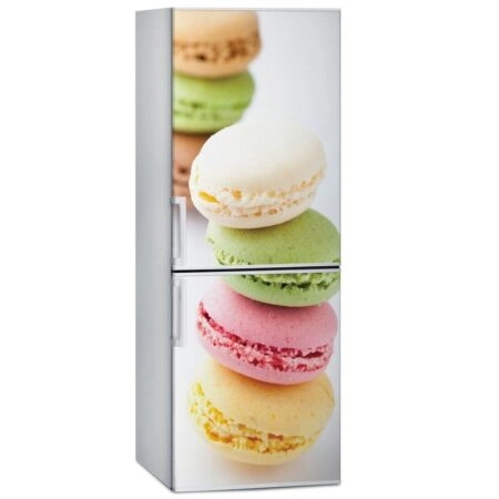 Αυτοκόλλητο ψυγείου MACARONS - Food and Drink