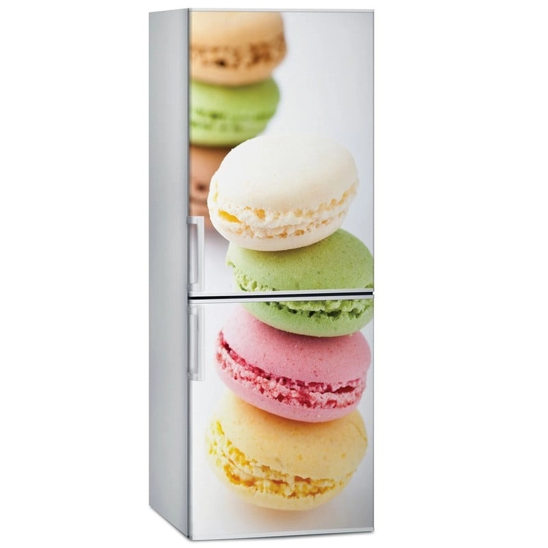 Αυτοκόλλητο ψυγείου MACARONS