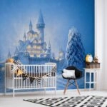 Αυτοκόλλητη Ταπετσαρία τοίχου MAGIC ICE CASTLE