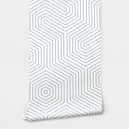 Αυτοκόλλητη Ταπετσαρία τοίχου MINIMAL MAZE LINES - Μοτίβα Sticky 2
