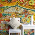 Αυτοκόλλητη Ταπετσαρία τοίχου MOSAIC