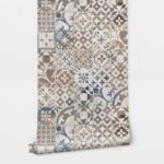 Αυτοκόλλητη Ταπετσαρία τοίχου OLD TILES