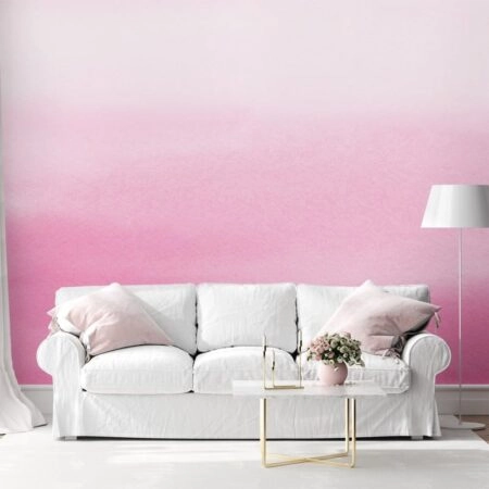 Αυτοκόλλητη Ταπετσαρία τοίχου OMBRE COTTON CANDY PINK - Ombre