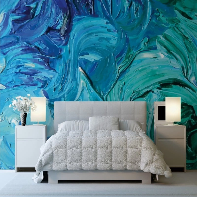 Αυτοκόλλητη Ταπετσαρία τοίχου PAINT STROKES