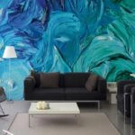 Αυτοκόλλητη Ταπετσαρία τοίχου PAINT STROKES