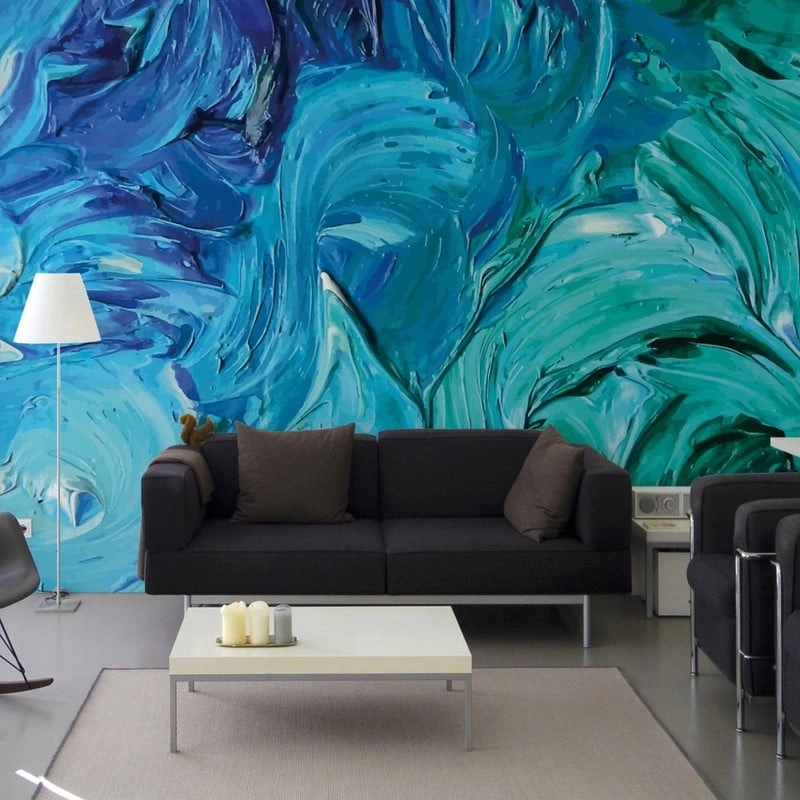 Αυτοκόλλητη Ταπετσαρία τοίχου PAINT STROKES