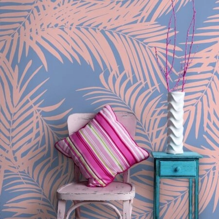 Αυτοκόλλητη Ταπετσαρία τοίχου PALM LEAVES 3 - Tropical