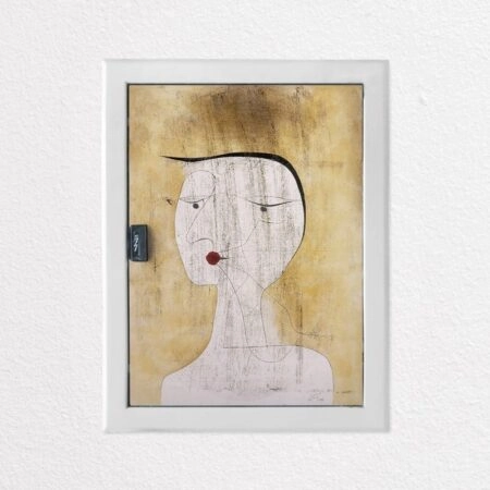 Αυτοκόλλητο ηλεκτρολογικο PAUL KLEE SEALED WOMAN - Αυτοκολλητα για ηλεκτρολογικούς πίνακες