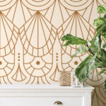 Αυτοκόλλητη Ταπετσαρία τοίχου SIMPLE BOHO PATTERN