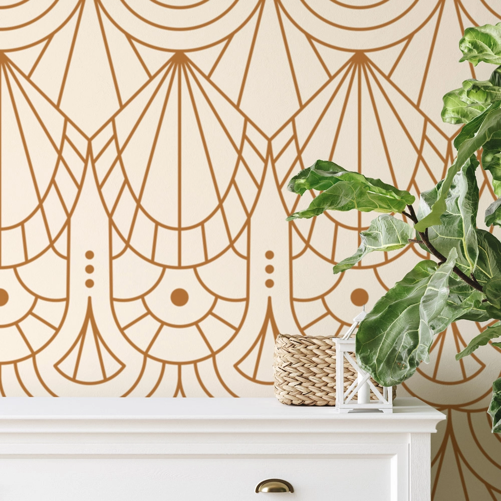 Αυτοκόλλητη Ταπετσαρία τοίχου SIMPLE BOHO PATTERN