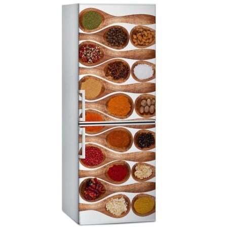 Αυτοκόλλητο ψυγείου SPOON SPICES - Food and Drink