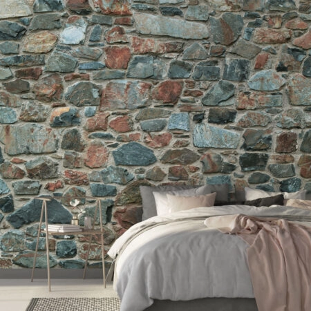 Αυτοκόλλητη Ταπετσαρία τοίχου STONE WALL 15 - Απομίμηση υλικών