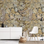 Αυτοκόλλητη Ταπετσαρία τοίχου STONE WALL 6