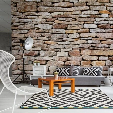 Αυτοκόλλητη Ταπετσαρία τοίχου STONE WALL 16 - Απομίμηση υλικών
