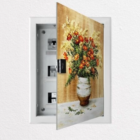 Αυτοκόλλητο ηλεκτρολογικο SUMMER FLOWERS - Αυτοκολλητα για ηλεκτρολογικούς πίνακες Sticky 1