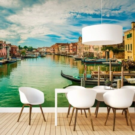 Αυτοκόλλητη Ταπετσαρία τοίχου VENICE - Χάρτες - Πόλεις
