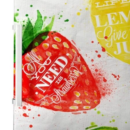 Αυτοκόλλητο ψυγείου WATERCOLOR FRUITS - Food and Drink Sticky 1