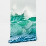 Αυτοκόλλητη Ταπετσαρία τοίχου WILD WAVES