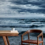 Αυτοκόλλητη Ταπετσαρία τοίχου WINTER SEA
